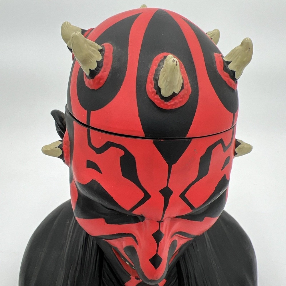 Star Wars Darth Maul Bust Figure, Cookie Jar, Vintage 90s Applause - Picture 3 of 15
